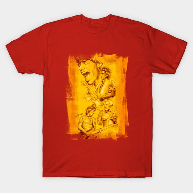 Golden Stones T-Shirt by renatodsc